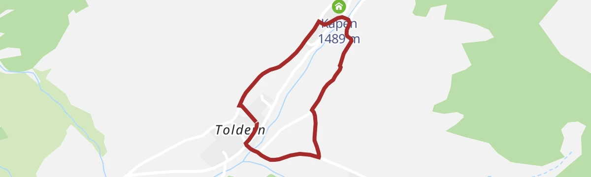 Route map: Alpenblumen Rundweg